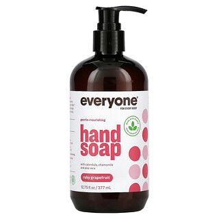 Everyone, Hand Soap, Ruby Grapefruit, 12.75 fl oz (377 ml)