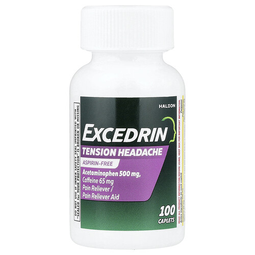 Excedrin Pain Relief, No Aspirin - 100.0 ea
