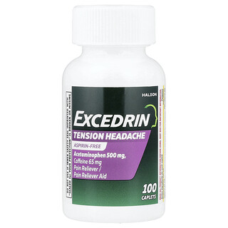Excedrin, Tenzní bolest hlavy, 100 tablet