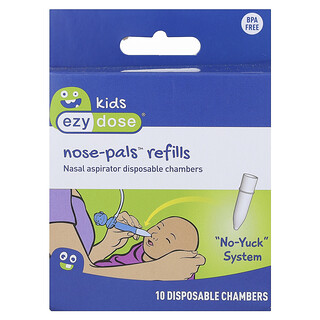 Ezy Dose, Niños, Repuestos para Nose-Pals, 10 cámaras desechables