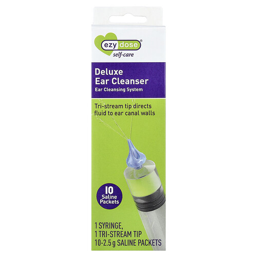 Ezy Dose, Self-Care, Deluxe Ear Cleanser, Ohrenreiniger, 12 Stück