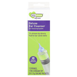 Ezy Dose, Self-Care, Limpador auricular Deluxe, 12 Unidades