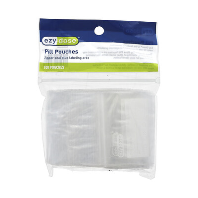 Product Image for Ezy Dose, Reusable Pill Pouches, 100 Count