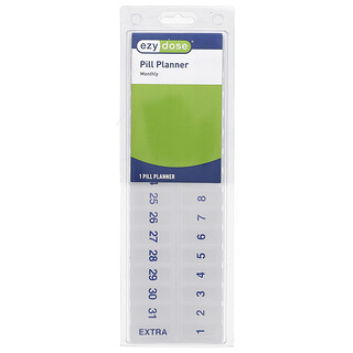 Ezy Dose, Planificador mensual de pastillas, 1 unidad