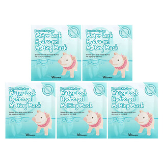 Elizavecca, Milky Piggy, Water Lock Hydro-Gel Melting Beauty Mask,  5 Sheet Masks, 1.06 oz (30 g) Each