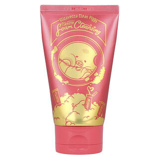 Elizavecca, 클린 피기 핑크 에너지 폼 클렌징, 120ml(4.06fl oz)