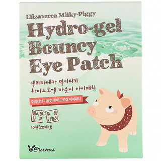 Elizavecca, Milky Piggy, Hydro-gel Bouncy Eye Patch, 10 Pairs