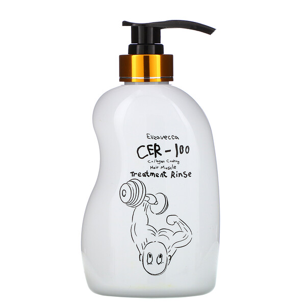 Elizavecca‏, CER-100 Collagen Coating Hair Muscle Treatment Rinse, 16.9 fl oz (500 ml)