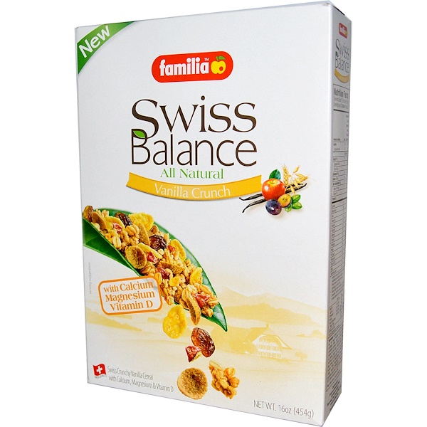 Familia, Swiss Balance Cereal, Vanilla Crunch, 16 oz (454 g) (Discontinued Item) 