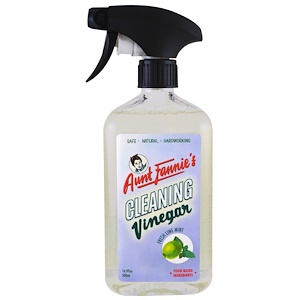 Aunt Fannie's, Cleaning Vinegar, Fresh Lime Mint, 16.9 fl oz (500 ml)
