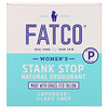 Stank Stop Natural Deodorant, Women's, Lavender + Clary Sage, 1 fl oz (29 ml)
