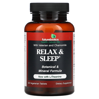 

Futurebiotics Relax & Sleep 120 Vegetarian Tablets