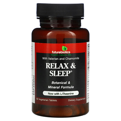 

Futurebiotics Relax & Sleep 60 Vegetarian Tablets