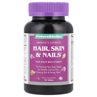 Futurebiotics, Hiukset, iho ja kynnet®, 135 tablettia