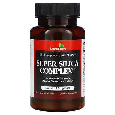 

Futurebiotics Super Silica Complex 60 Vegetarian Tablets