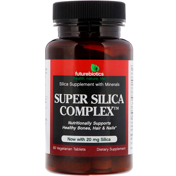 FutureBiotics‏, Super Silica Complex, 60 Vegetarian Tablets