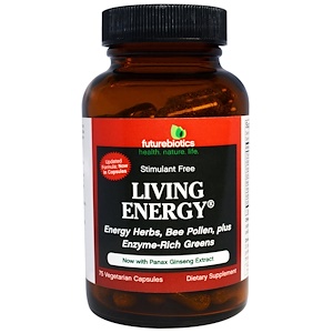Отзывы о Фьючербайотикс, Living Energy, 75 Veggie Caps
