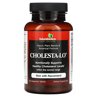 Futurebiotics, Cholesta-Lo, 120 vegetarische tabletten