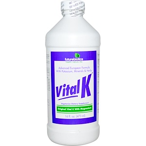 Отзывы о Фьючербайотикс, Vital K, Original Vital K with Magnesium, 16 fl oz (473 ml)
