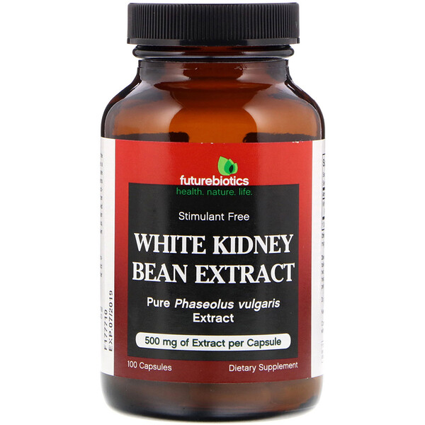 FutureBiotics‏, White Kidney Bean Extract, 100 Capsules