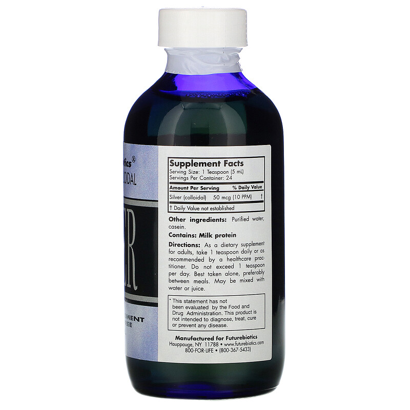 FutureBiotics, Advanced Colloidal, Silver, 4 fl oz (118 ml) iHerb