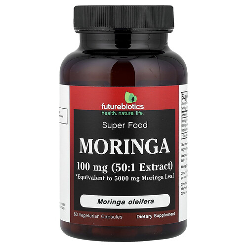 Futurebiotics Moringa, 100 mg, 60 Vegetarian Capsules