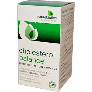 Купить FutureBiotics, Cholesterol Balance, Средство для контроля уровня холестерина, 90 вегетарианских капсул  на IHerb