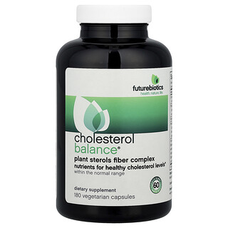 Futurebiotics, Echilibrul colesterolului, 180 de capsule vegetariene