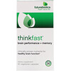 FutureBiotics, ThinkFast, Brain Performance + Memory, 60 Vegetarian Capsules