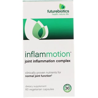 FutureBiotics, InflamMotion، مركب التهاب المفاصل، 60 كبسولة نباتية