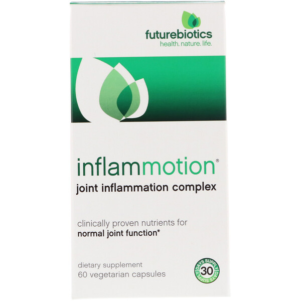 FutureBiotics, InflamMotion, Joint Inflammation Complex, 60 Vegetarian