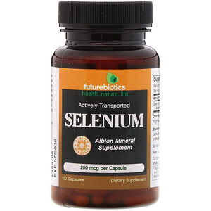 Отзывы о Фьючербайотикс, Selenium, 200 mcg, 100 Capsules