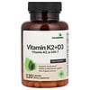 Βιταμίνη K2 + D3, 120 κάψουλες