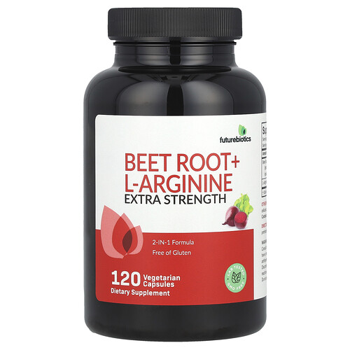 Futurebiotics Beet Root + L-Arginine, 120 Vegetarian Capsules