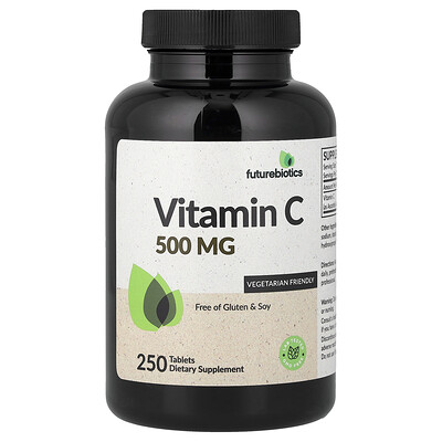 Product Image for Futurebiotics, Vitamin C, 500 mg, 250 Tablets