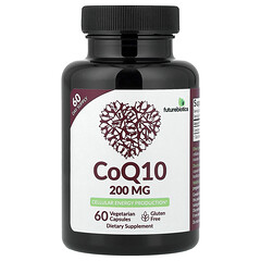 Коензим Q10, 200 мг, 60 вегетаріанських капсул