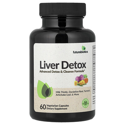 Product Image for Futurebiotics, Liver Detox, 60 Vegetarian Capsules