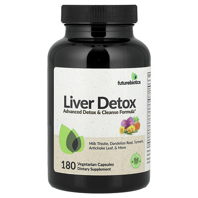Product Image for Futurebiotics, Liver Detox, 180 Vegetarian Capsules