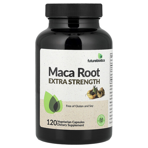 Futurebiotics, Maca Root, Maca-Wurzel, 120 pflanzliche Kapseln (500 mg pro Kapsel)