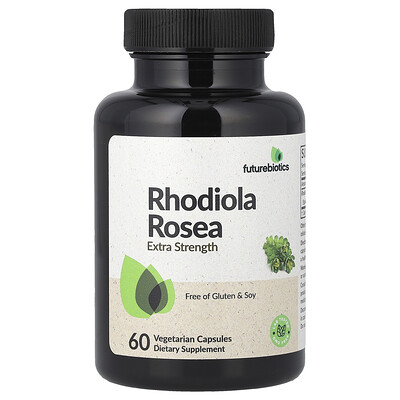 Futurebiotics, Rhodiola rosea, 60 cápsulas vegetales (250 mg por cápsula)