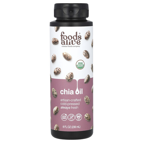Foods Alive, Bio-Chiaöl, 236 ml (8 fl. oz.)