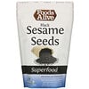 Foods Alive, суперфуд, семена органического черного кунжута, 338 г (12 унций)