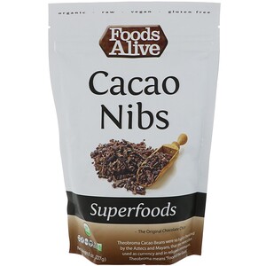 Отзывы о Фудс Алайф, Superfoods, Cacao Nibs, 8 oz (227 g)