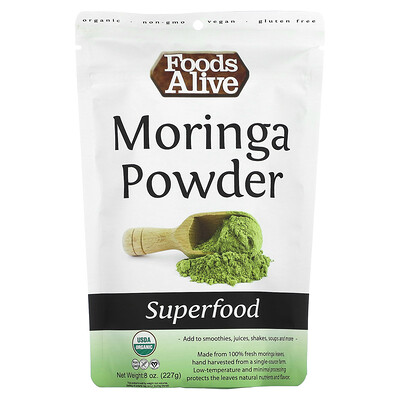 

Foods Alive Superfood Moringa Powder 8 oz (227 g)