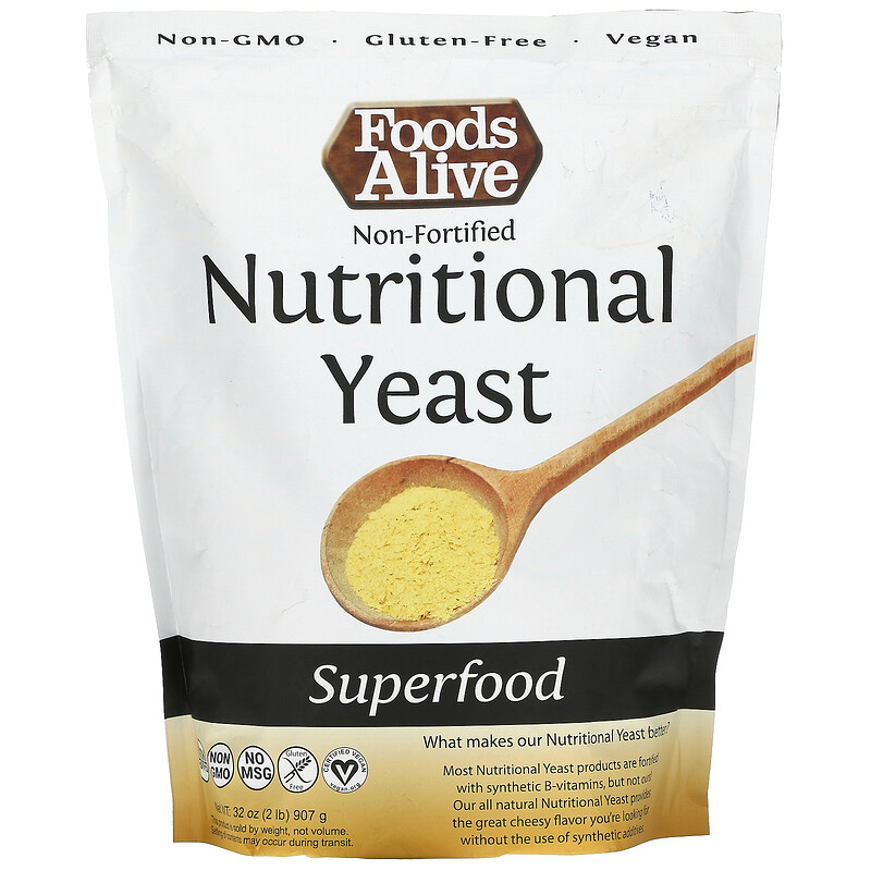Foods Alive, Superfood, NonFortified Nutritional Yeast, 32 oz (907 g
