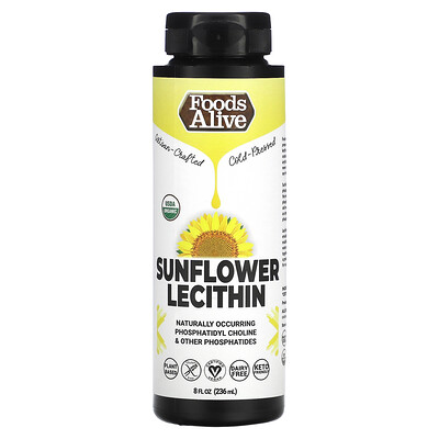 

Foods Alive Sunflower Lecithin 8 fl oz (236 ml)