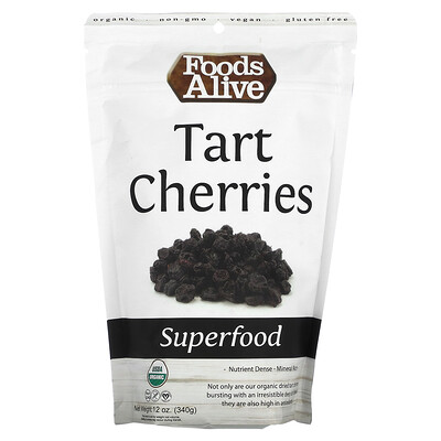 

Foods Alive Superfood Tart Cherries 12 oz (340 g)