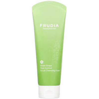 Купить Frudia Green Grape, Pore Control Scrub Cleansing Foam, 145 ml