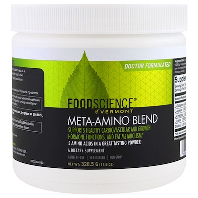 

FoodScience Meta-Amino Blend, 328,5 г (11,6 унции)