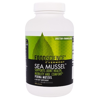 

FoodScience Морские мидии, 180 капсул